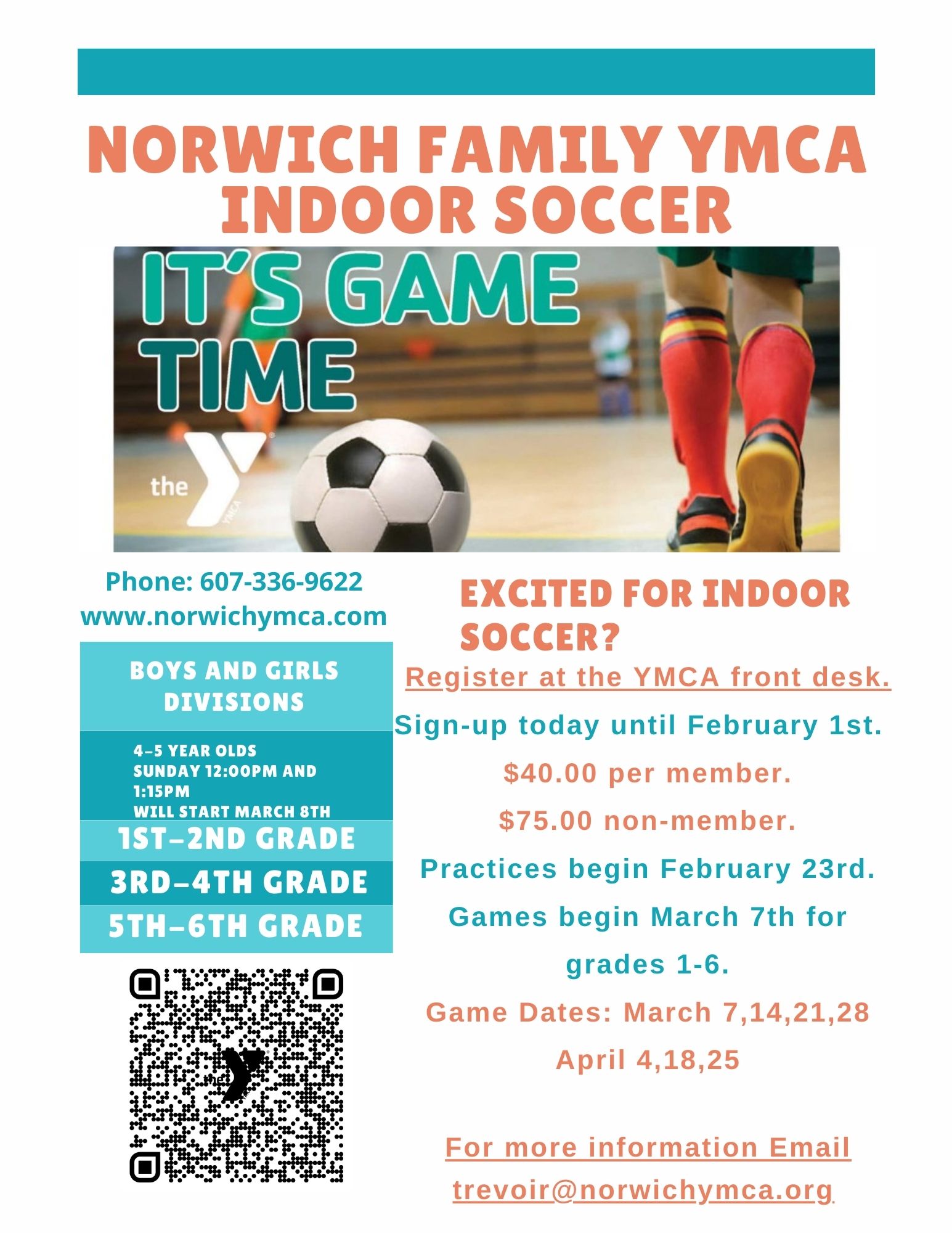 Indoor Soccer Modified Footsal leauge (1)